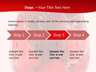 Closeup Bubble Ripple PowerPoint Template