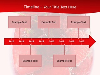 Closeup Bubble Ripple PowerPoint Template