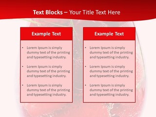 Closeup Bubble Ripple PowerPoint Template