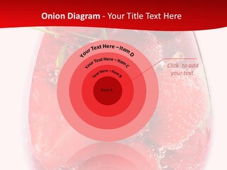 Closeup Bubble Ripple PowerPoint Template