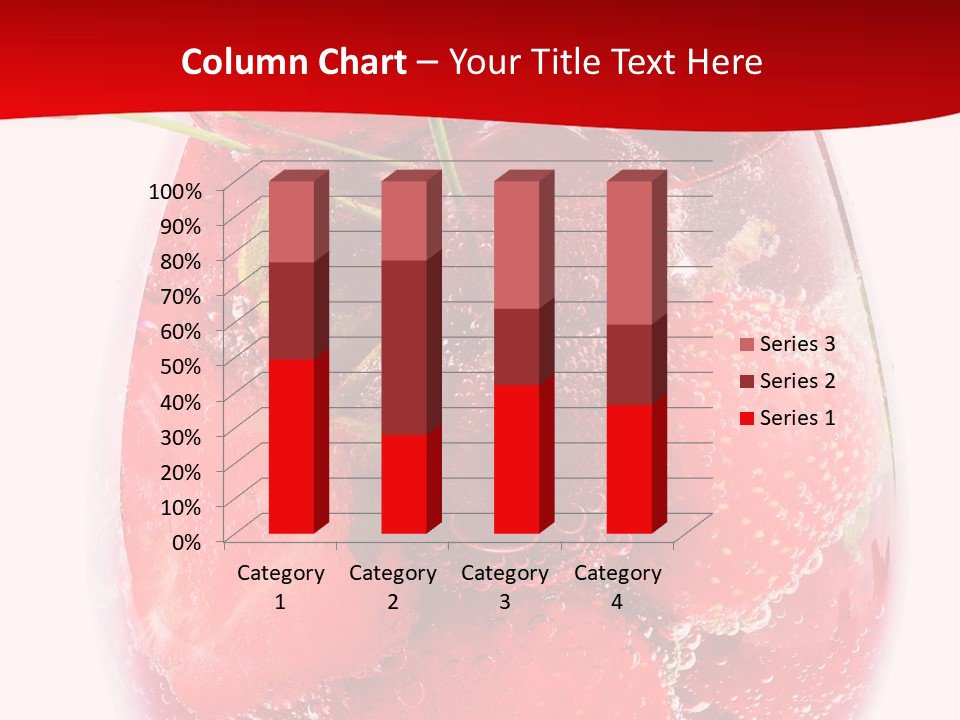 Closeup Bubble Ripple PowerPoint Template
