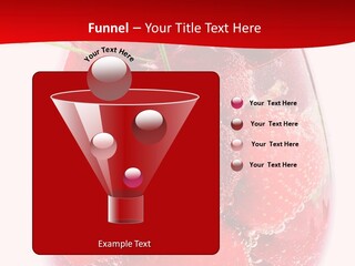 Closeup Bubble Ripple PowerPoint Template