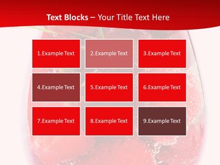 Closeup Bubble Ripple PowerPoint Template