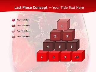 Closeup Bubble Ripple PowerPoint Template