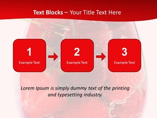 Closeup Bubble Ripple PowerPoint Template