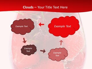 Closeup Bubble Ripple PowerPoint Template