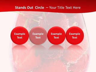 Closeup Bubble Ripple PowerPoint Template