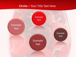 Closeup Bubble Ripple PowerPoint Template