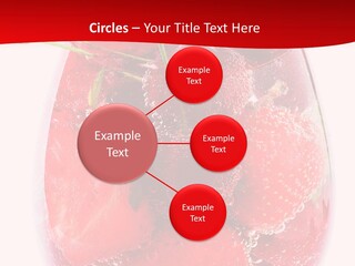 Closeup Bubble Ripple PowerPoint Template