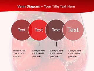 Closeup Bubble Ripple PowerPoint Template