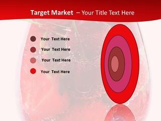 Closeup Bubble Ripple PowerPoint Template