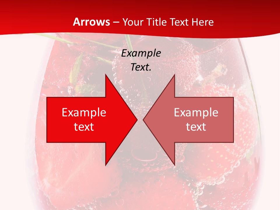 Closeup Bubble Ripple PowerPoint Template