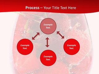 Closeup Bubble Ripple PowerPoint Template