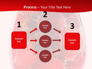 Closeup Bubble Ripple PowerPoint Template