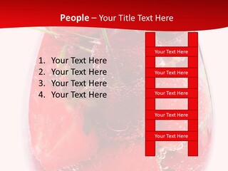 Closeup Bubble Ripple PowerPoint Template