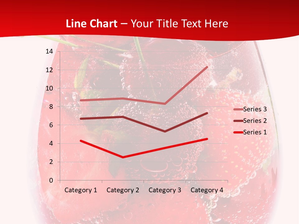 Closeup Bubble Ripple PowerPoint Template