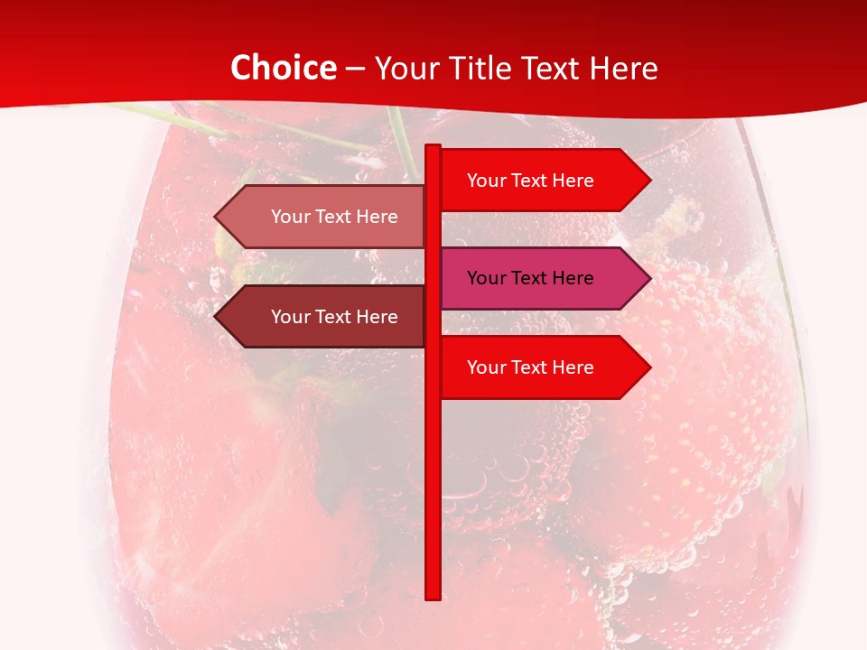 Closeup Bubble Ripple PowerPoint Template