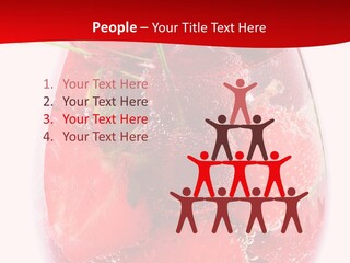 Closeup Bubble Ripple PowerPoint Template