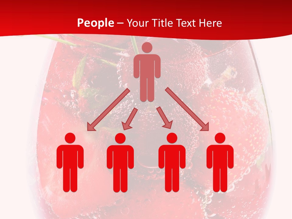 Closeup Bubble Ripple PowerPoint Template