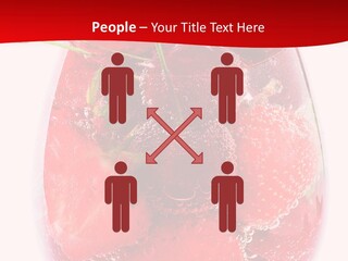 Closeup Bubble Ripple PowerPoint Template