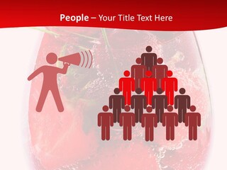 Closeup Bubble Ripple PowerPoint Template