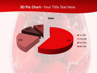 Closeup Bubble Ripple PowerPoint Template