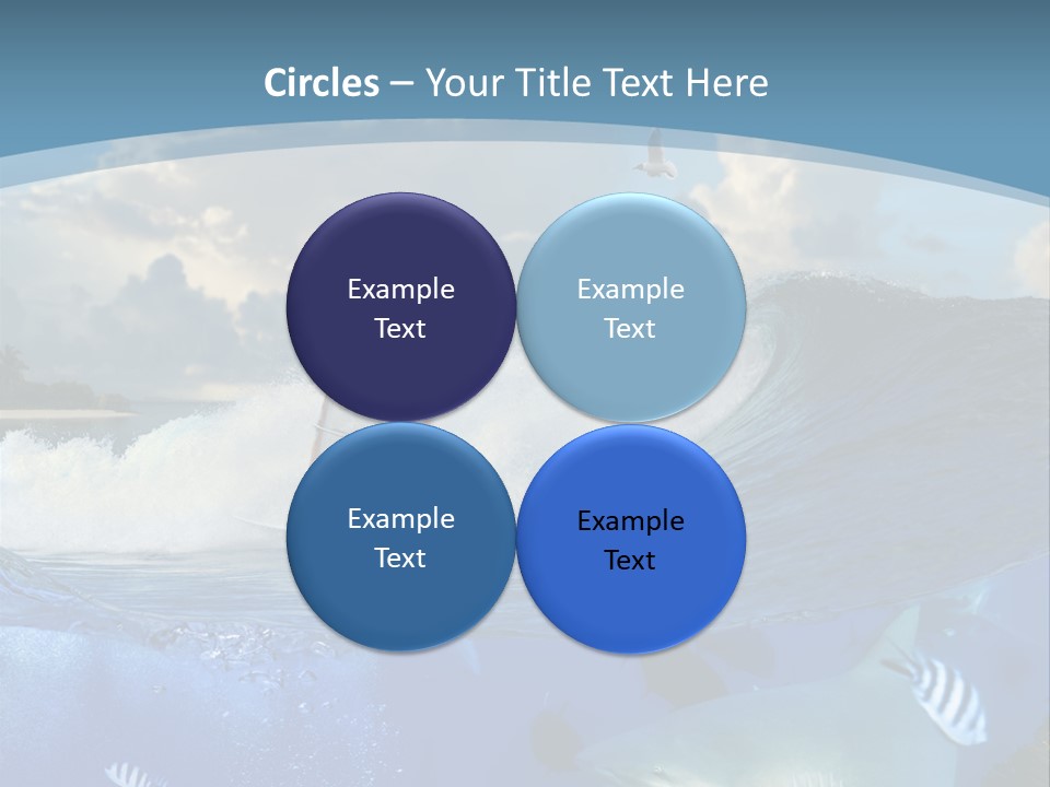 Urfing Urface Action PowerPoint Template