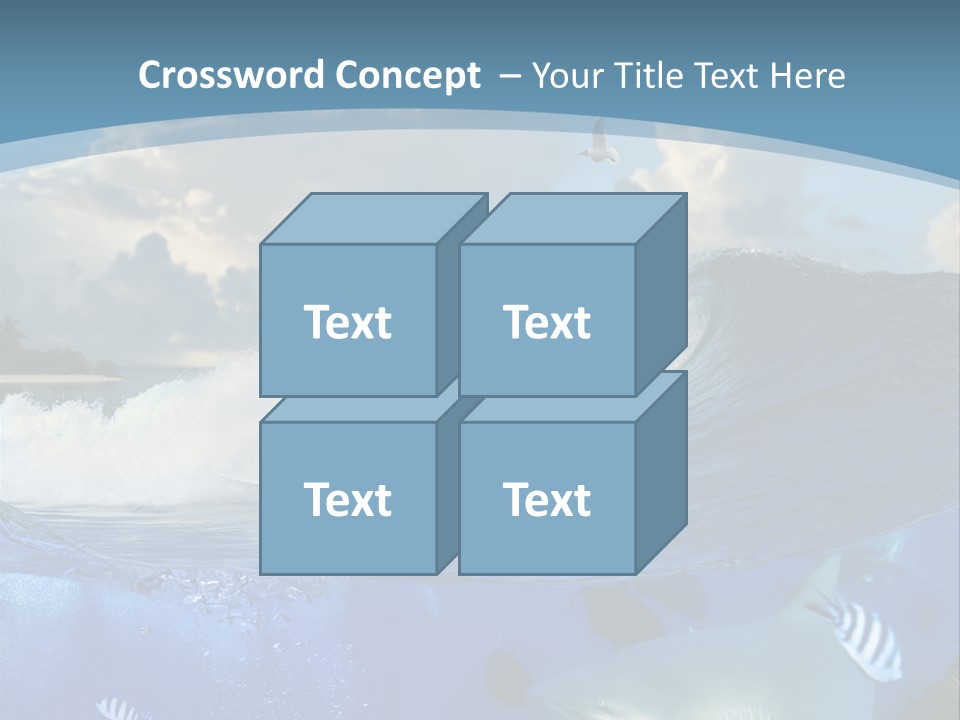 Urfing Urface Action PowerPoint Template