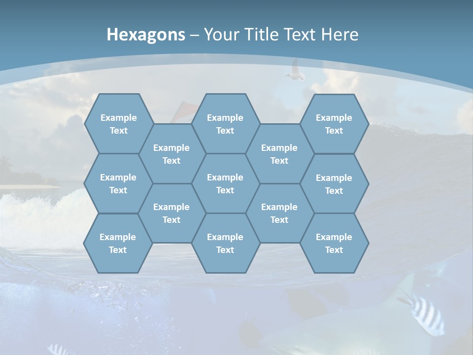 Urfing Urface Action PowerPoint Template