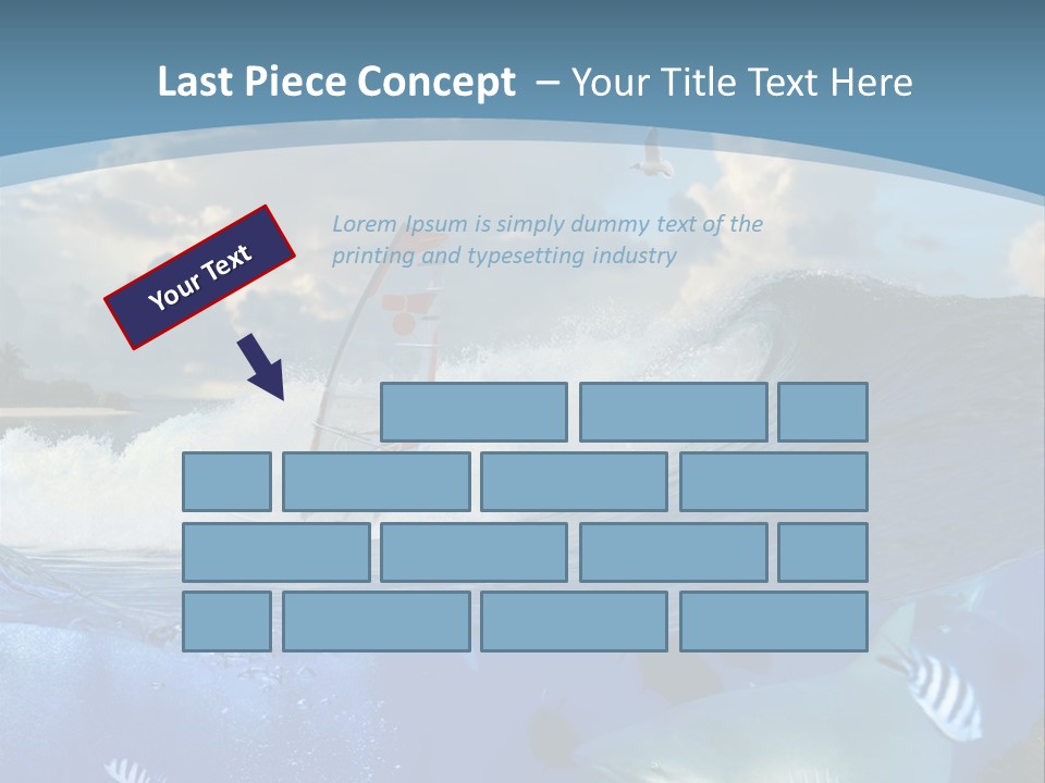 Urfing Urface Action PowerPoint Template