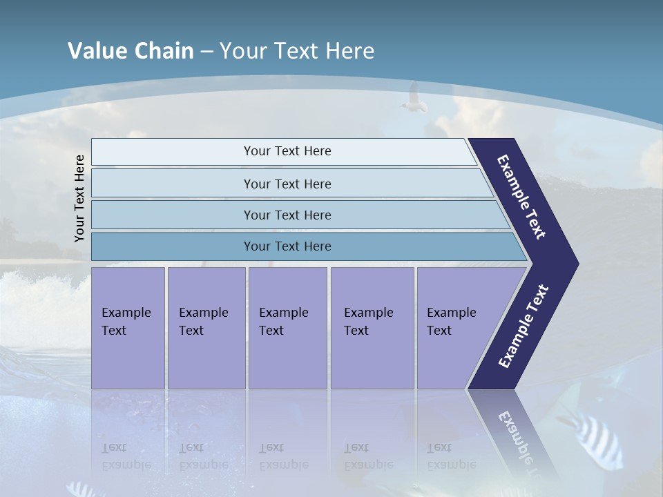 Urfing Urface Action PowerPoint Template
