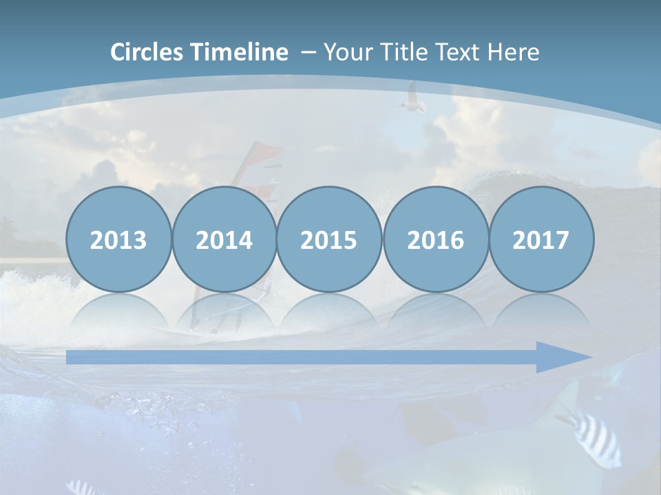 Urfing Urface Action PowerPoint Template