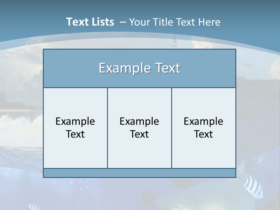 Urfing Urface Action PowerPoint Template
