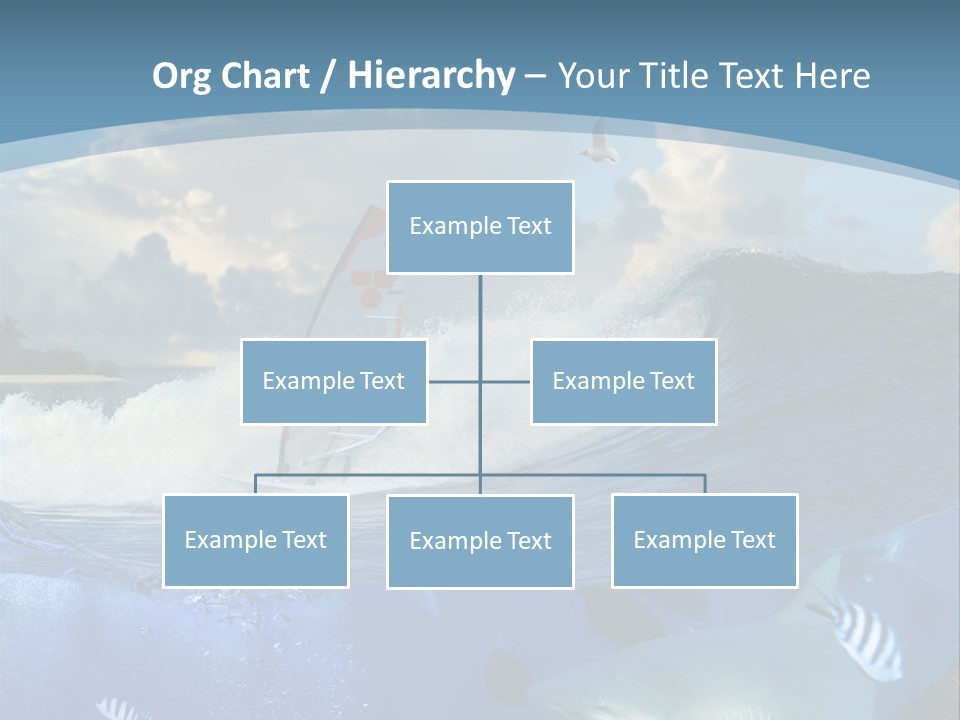 Urfing Urface Action PowerPoint Template