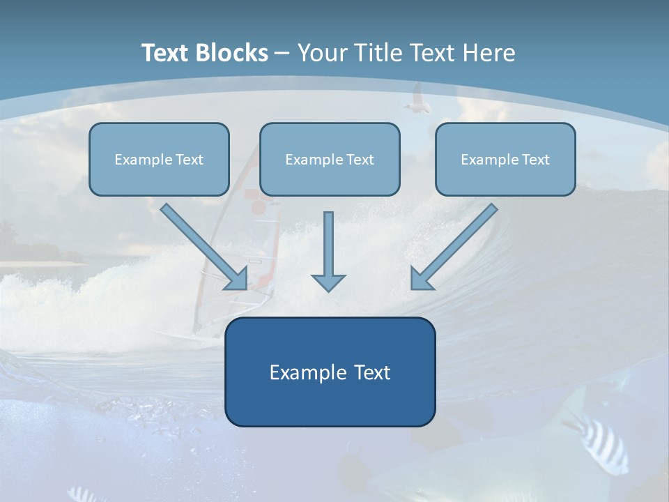 Urfing Urface Action PowerPoint Template