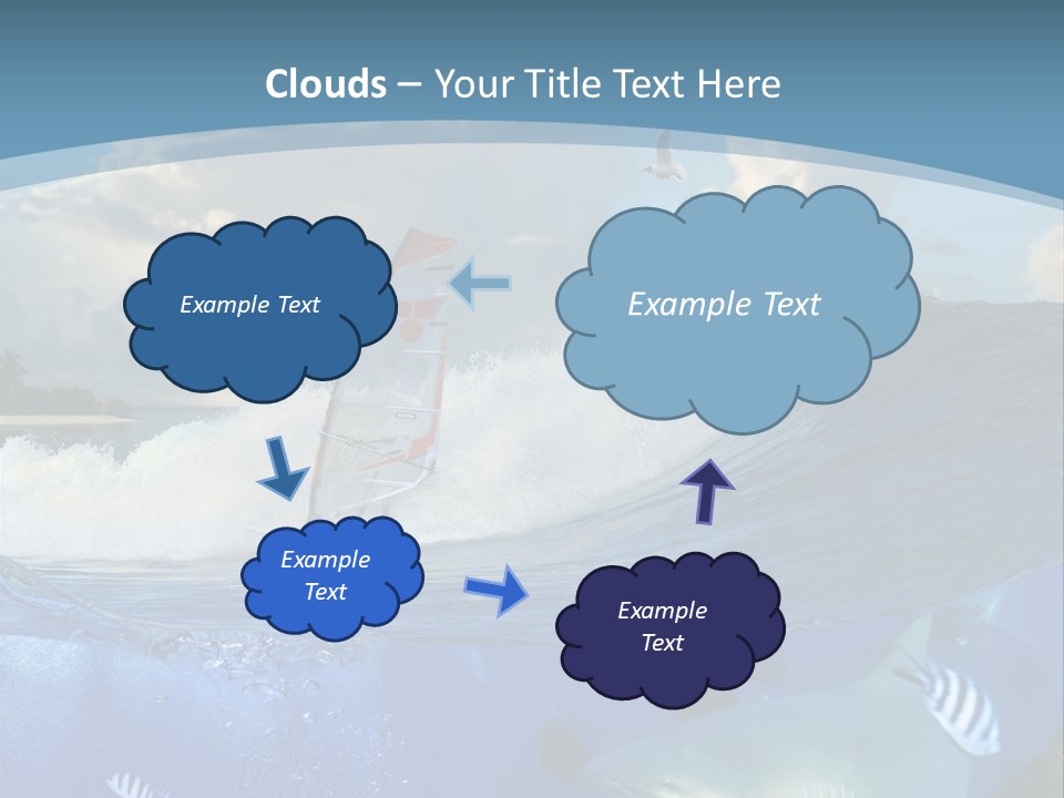 Urfing Urface Action PowerPoint Template