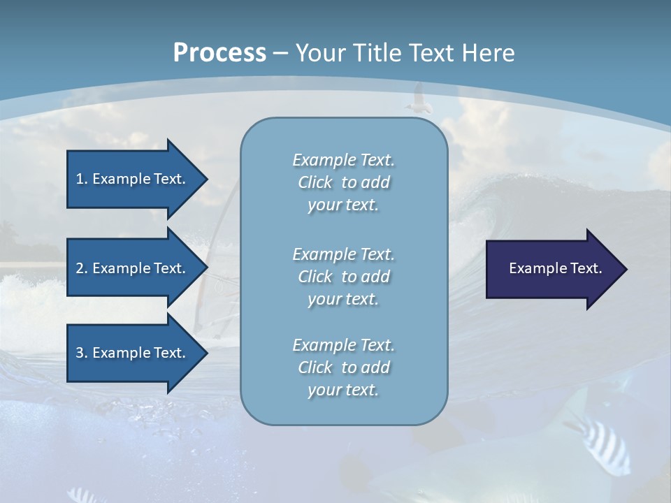Urfing Urface Action PowerPoint Template