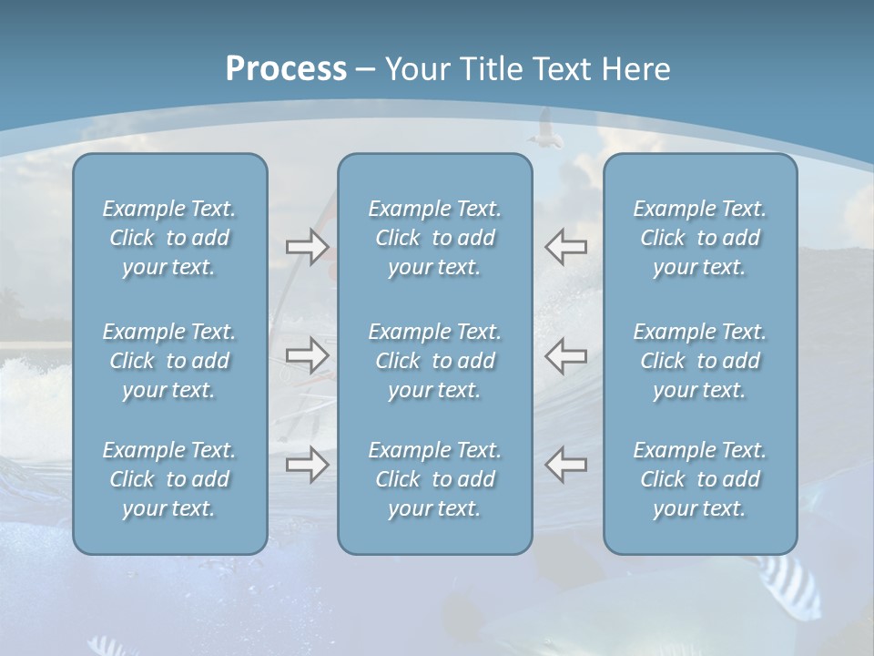 Urfing Urface Action PowerPoint Template