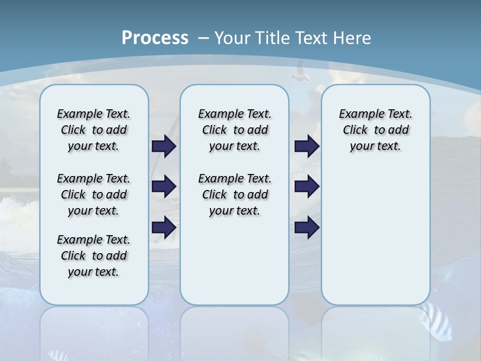 Urfing Urface Action PowerPoint Template