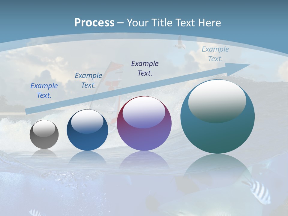 Urfing Urface Action PowerPoint Template