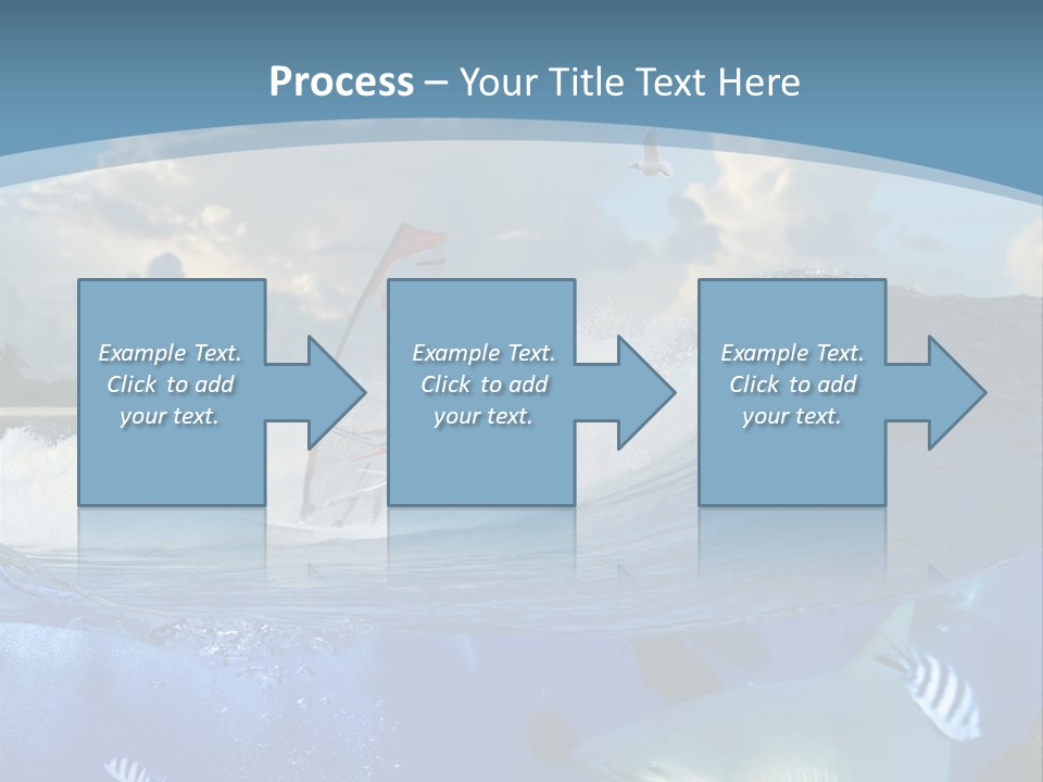 Urfing Urface Action PowerPoint Template