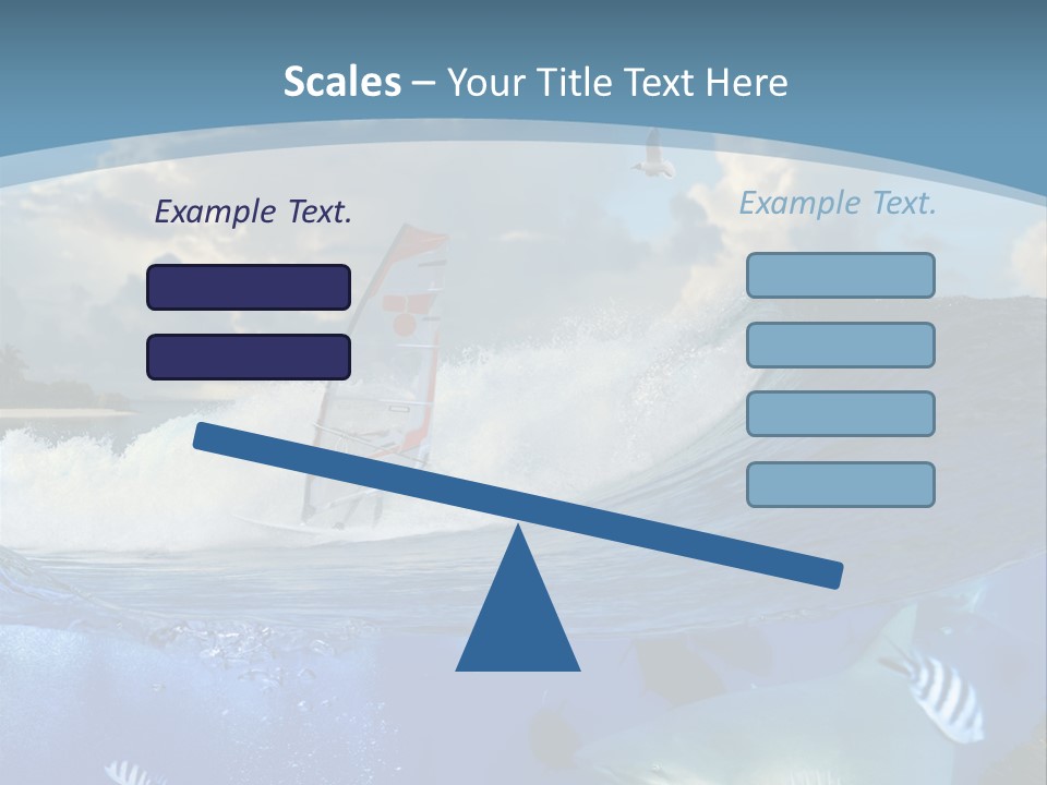 Urfing Urface Action PowerPoint Template