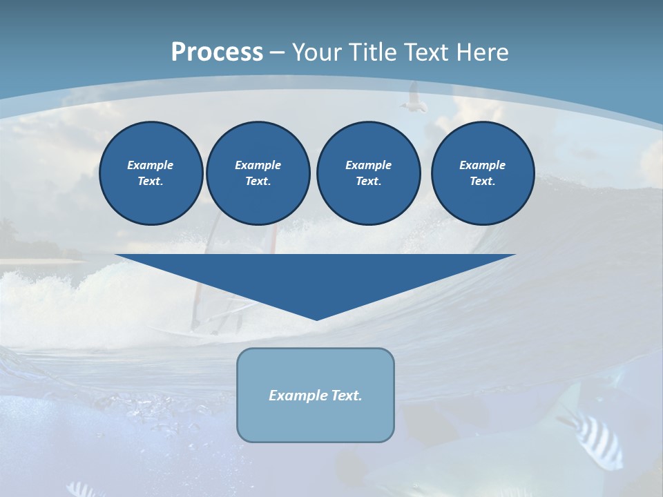 Urfing Urface Action PowerPoint Template