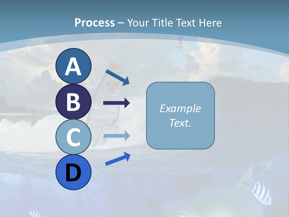 Urfing Urface Action PowerPoint Template