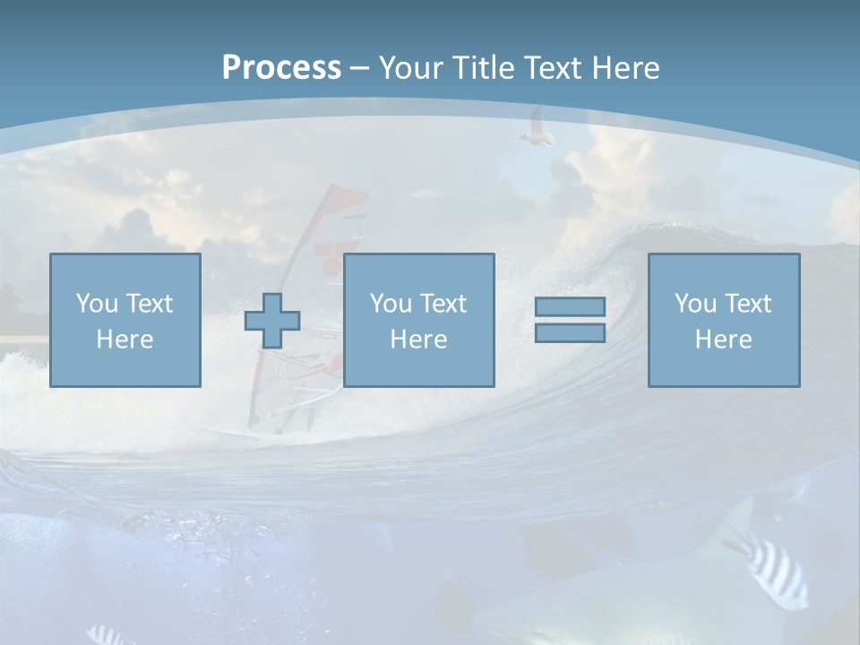 Urfing Urface Action PowerPoint Template