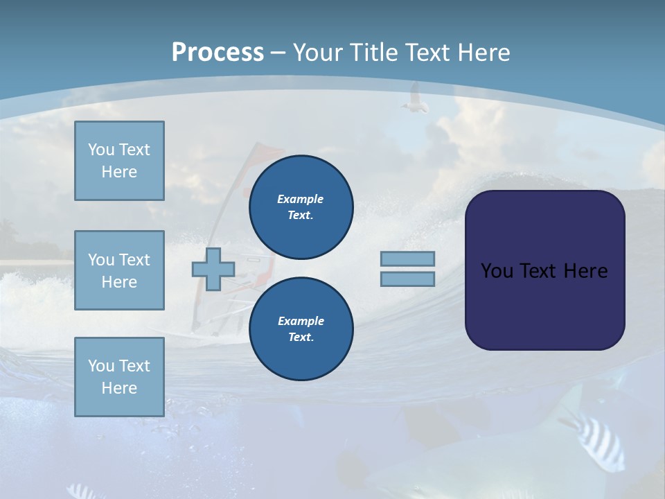 Urfing Urface Action PowerPoint Template