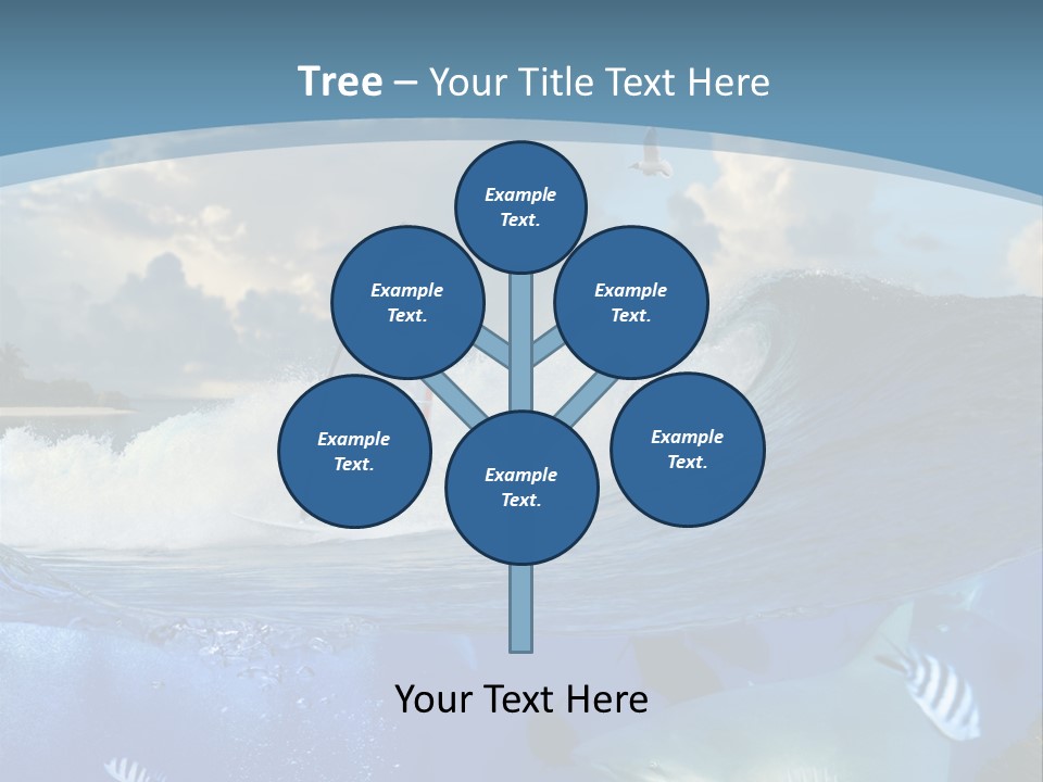 Urfing Urface Action PowerPoint Template