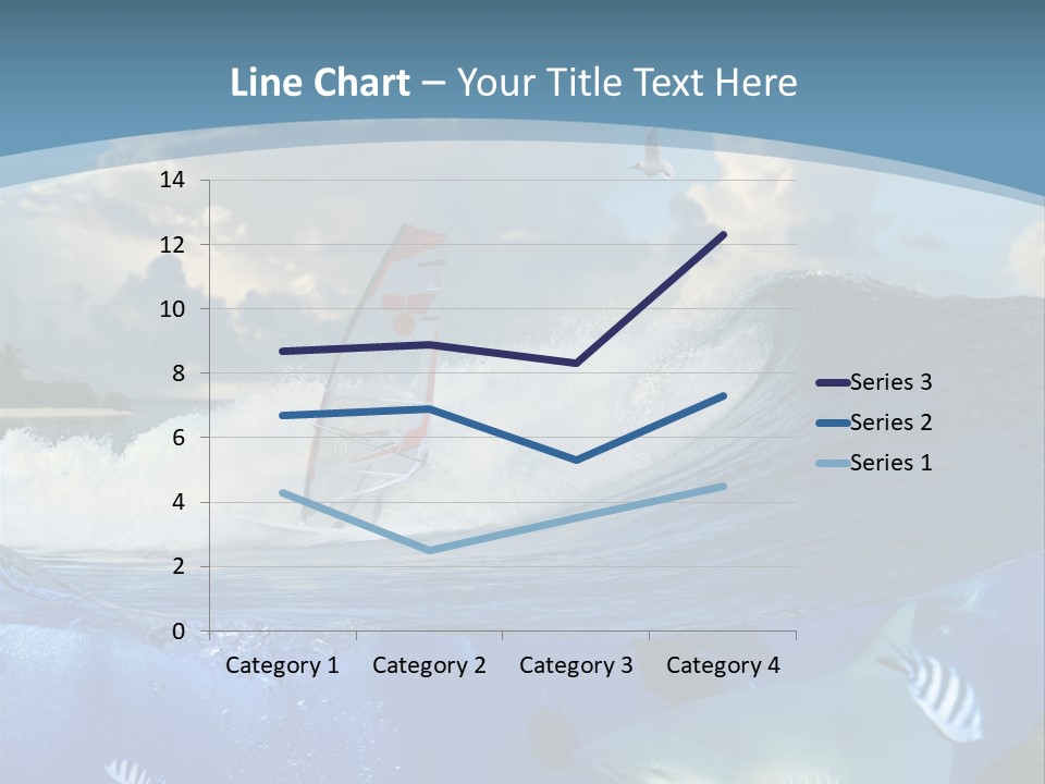 Urfing Urface Action PowerPoint Template