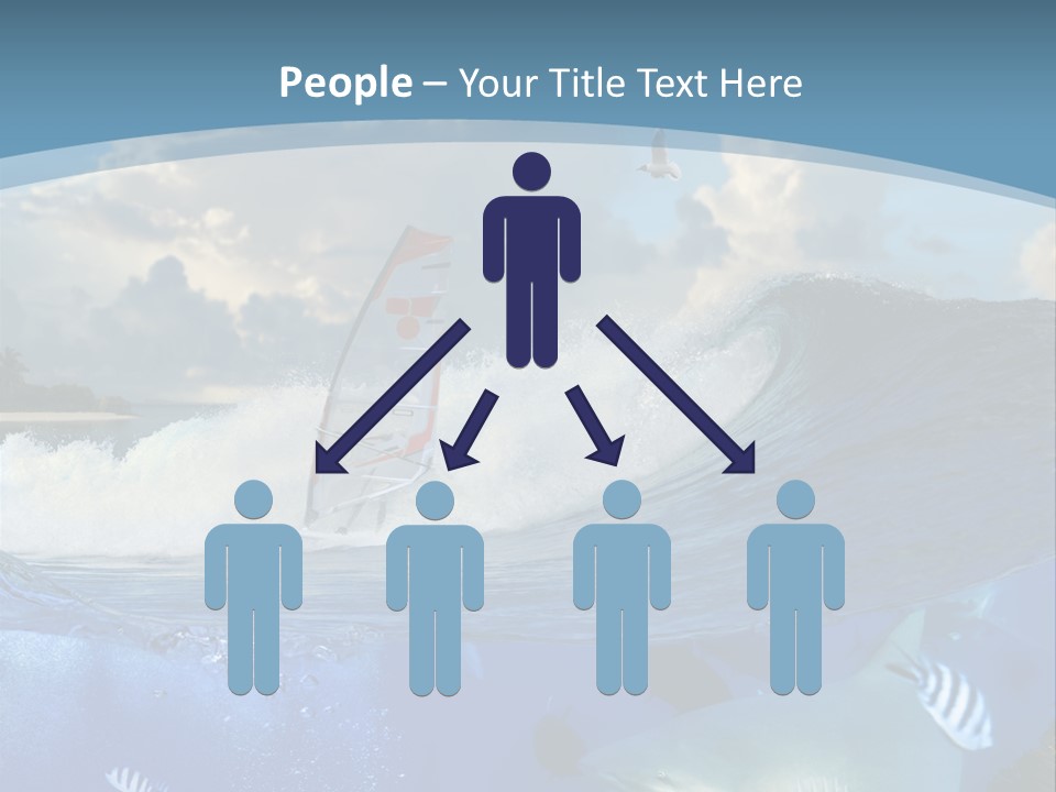 Urfing Urface Action PowerPoint Template