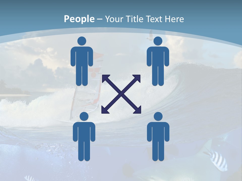 Urfing Urface Action PowerPoint Template